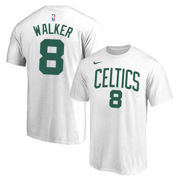 Boston Celtics 8 Kemba Walker White Nike T-Shirt,We sell and wholesale Boston Celtics 8 Kemba Walker White Nike T-Shirt on line form chian!